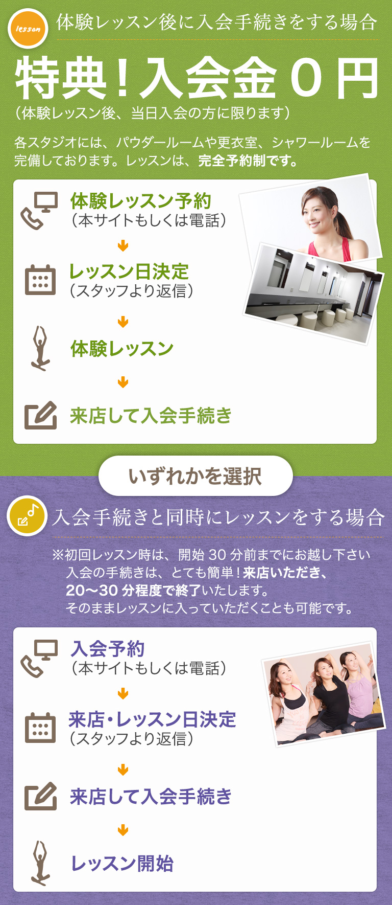 ホットヨガスタジオ ・ピラティスココノハのPOINT